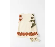 Suzani 200cm X 200cm Linen-blend Tablecloth