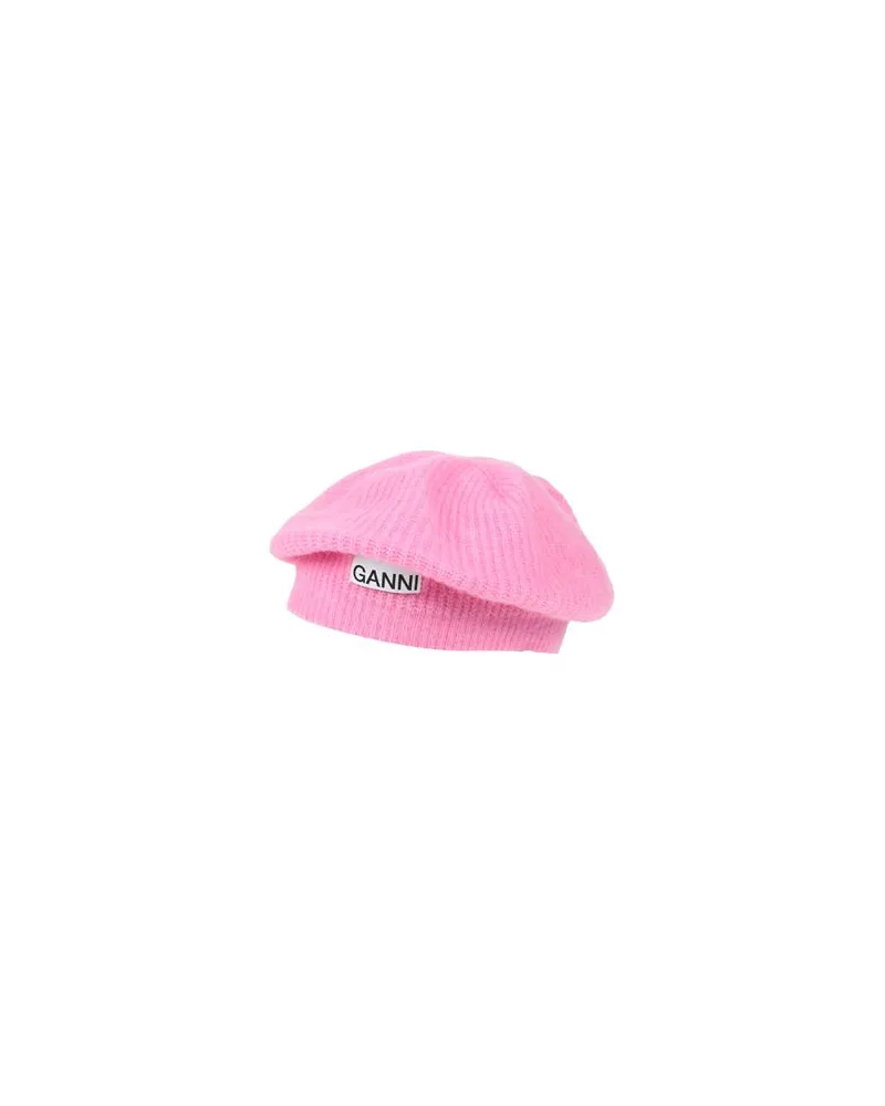 Ganni ACCESSOIRES - Mützen & Hüteauf YOOX.COM Rosa