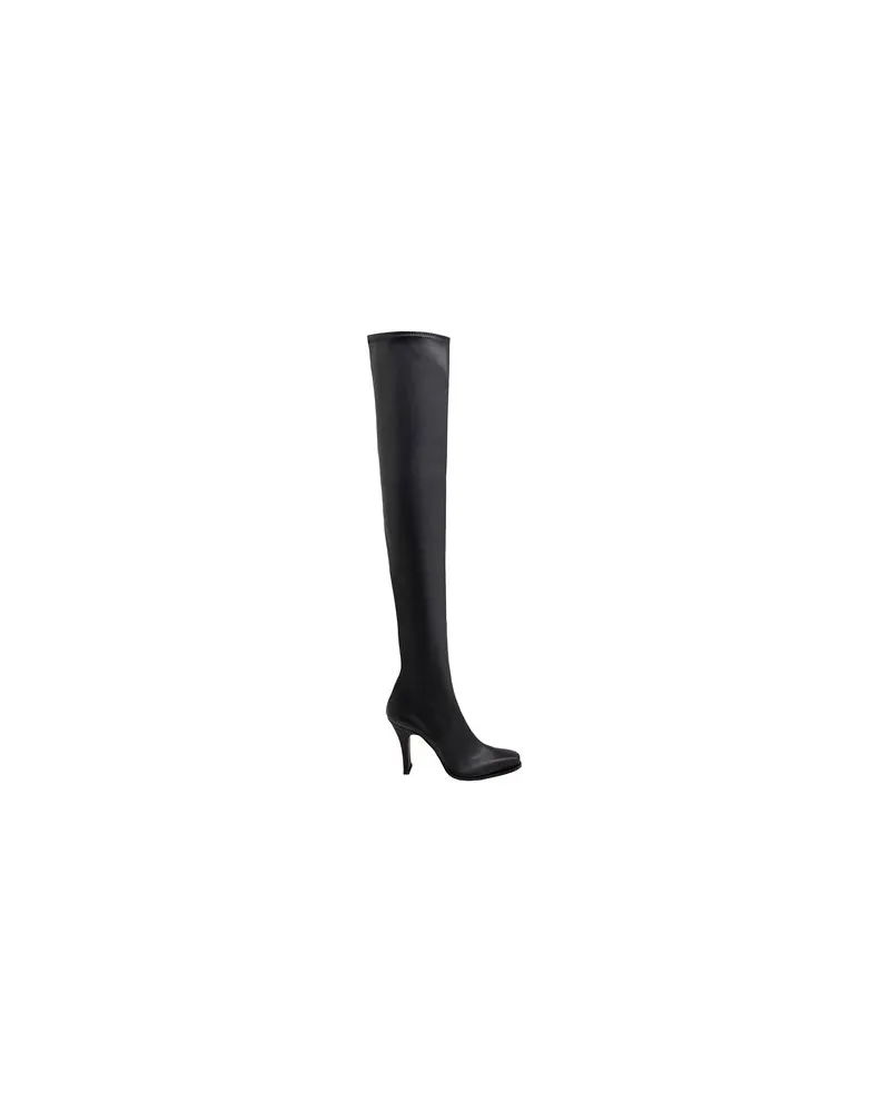 8 by Yoox STRETCH OVER-THE-KNEE BOOTS  - SCHUHE - Stiefelauf YOOX.COM Schwarz
