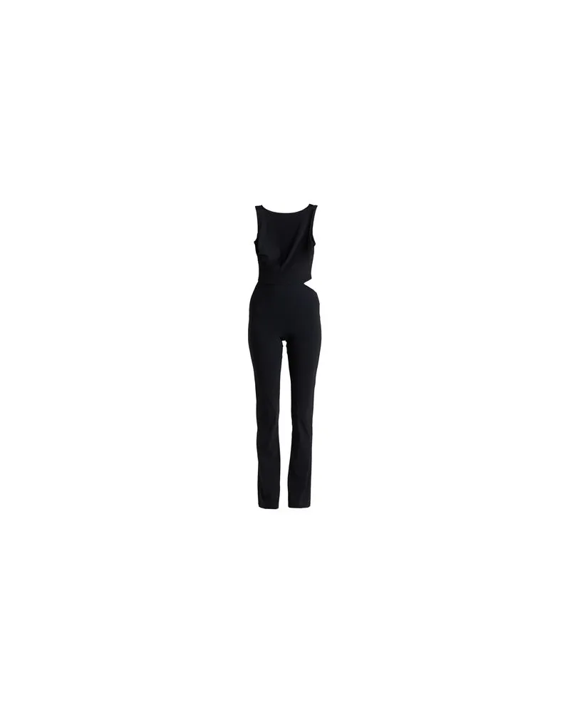 Patrizia Pepe OVERALLS - Jumpsuitsauf YOOX.COM Schwarz