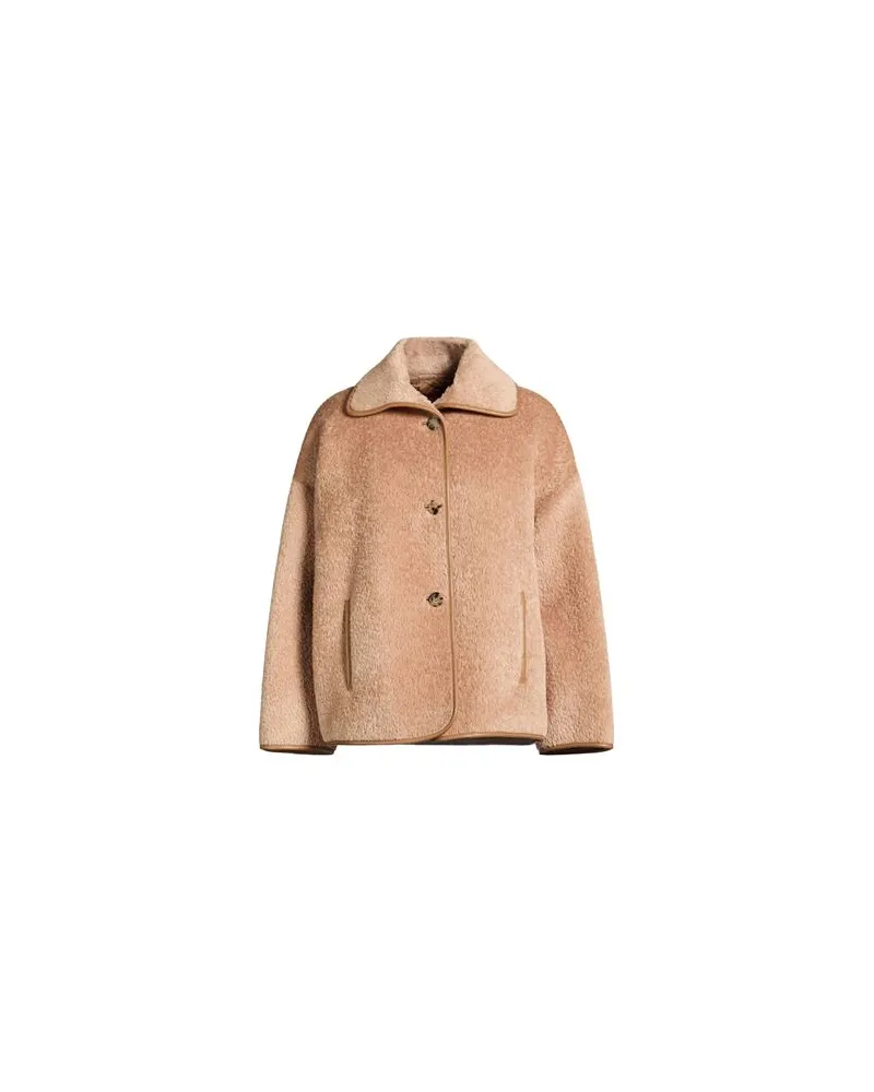 Max Mara JACKEN & MÄNTEL - Mäntelauf YOOX.COM Kamel