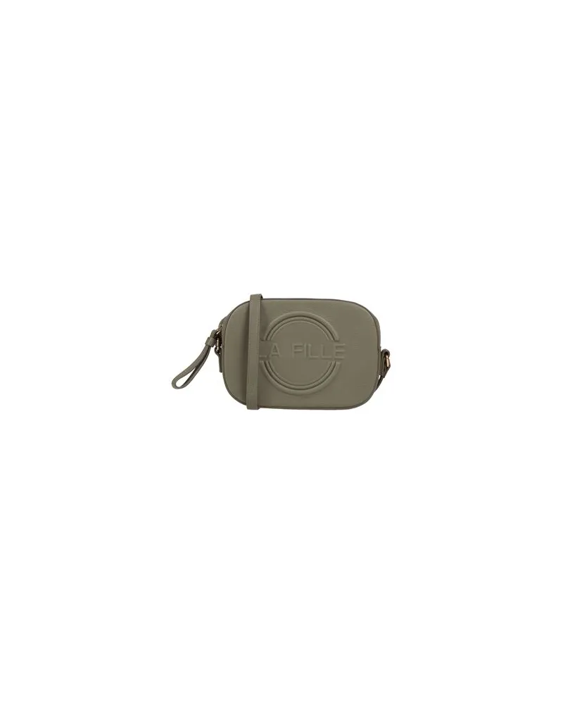 LA FILLE des FLEURS TASCHEN - Umhängetascheauf YOOX.COM Militärgrün