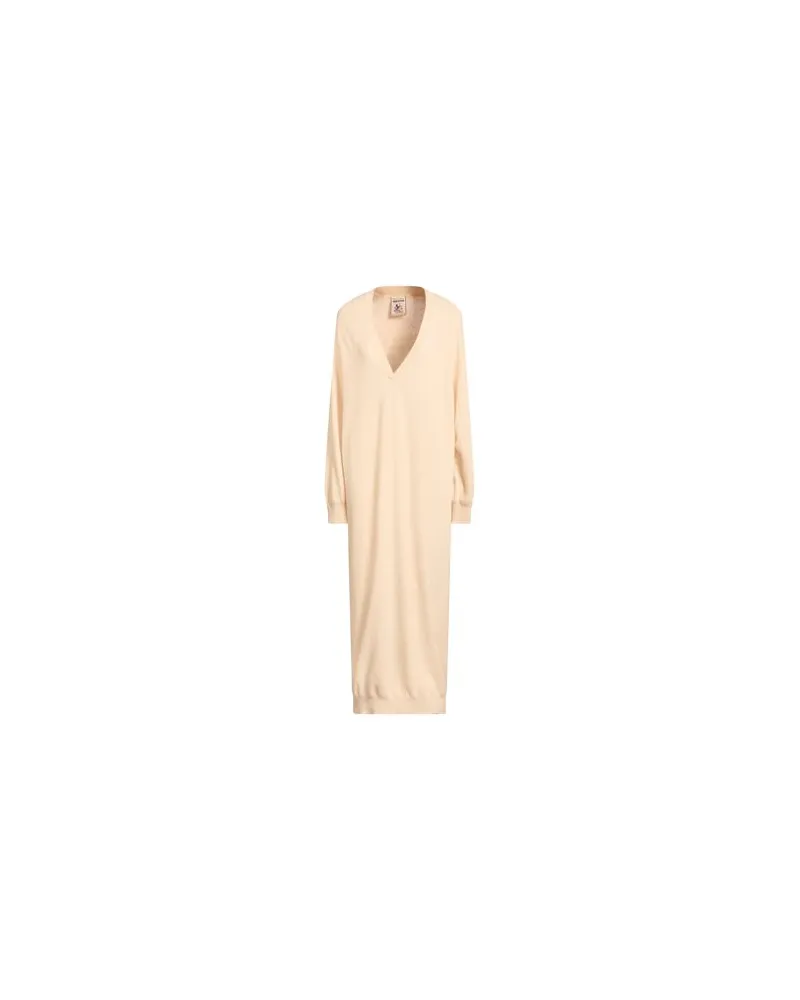 Semicouture KLEIDER - Midi-Kleiderauf YOOX.COM Beige