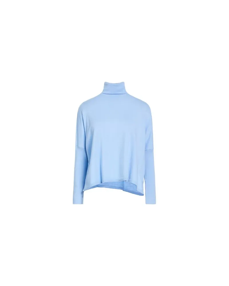 MEIMEIJ STRICKWAREN - Rollkragenpulloverauf YOOX.COM Himmelblau