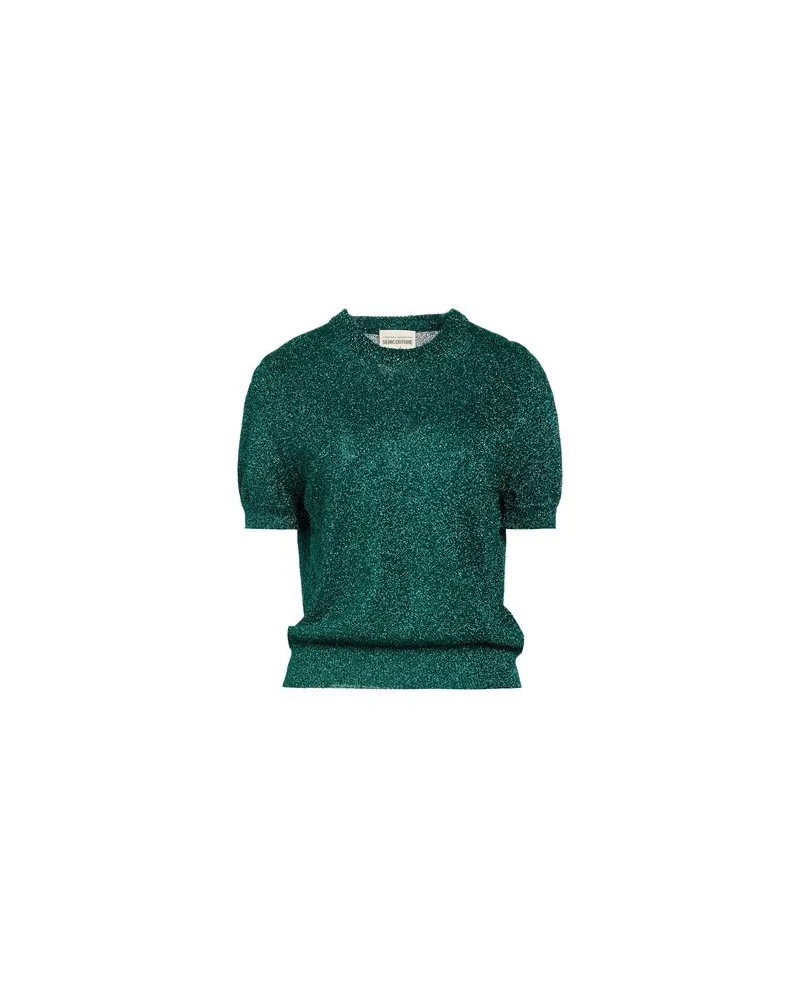 Semicouture STRICKWAREN - Pulloverauf YOOX.COM Smaragdgrün