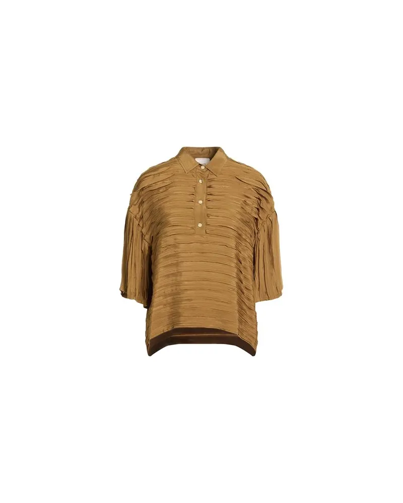 ALYSI CRÈME - TOPS - Topsauf YOOX.COM Militärgrün