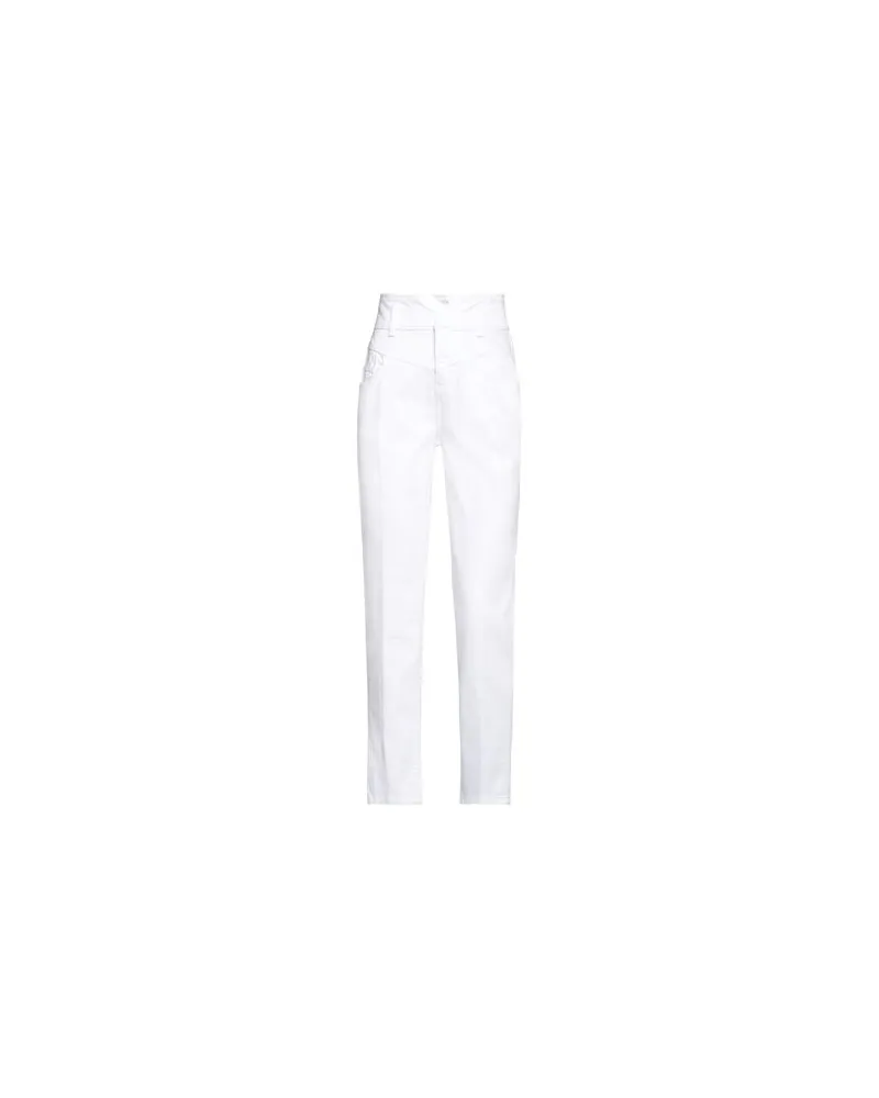 Liu Jo HOSEN & RÖCKE - Jeanshosenauf YOOX.COM Weiß