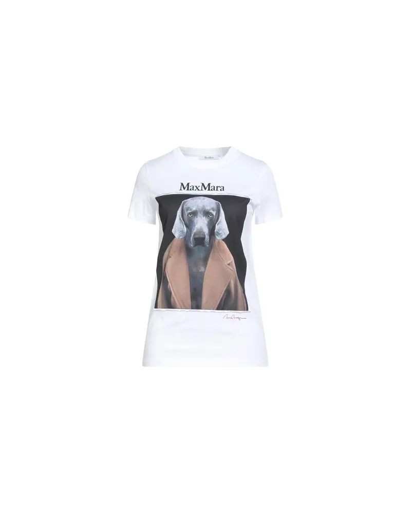 Max Mara TOPS - T-shirtsauf YOOX.COM Weiß