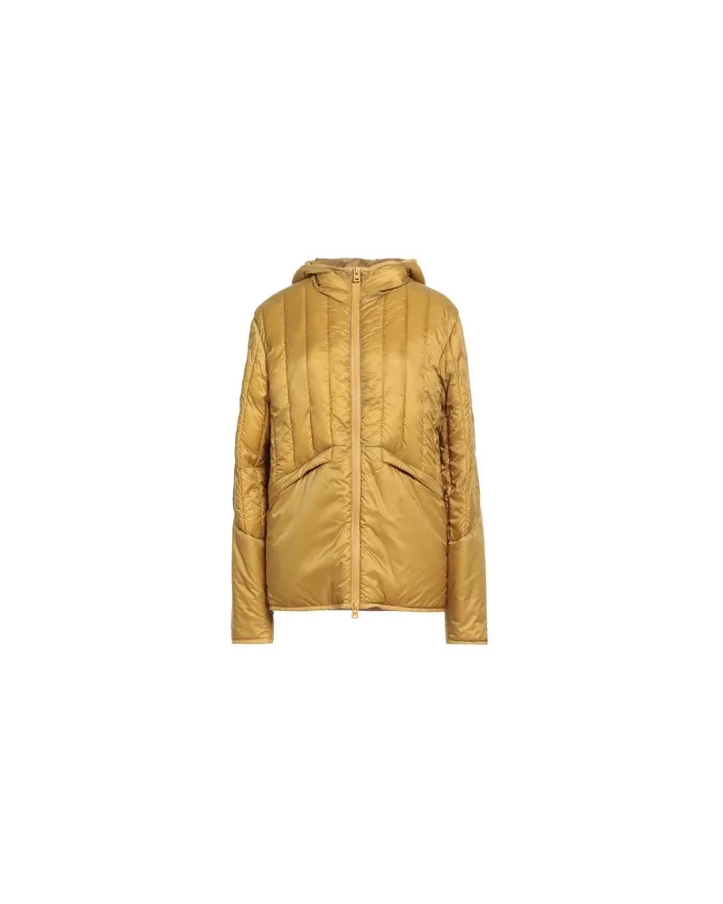 Herno GLOBE - JACKEN & MÄNTEL - Pufferjacken & Daunenjackenauf YOOX.COM Senf