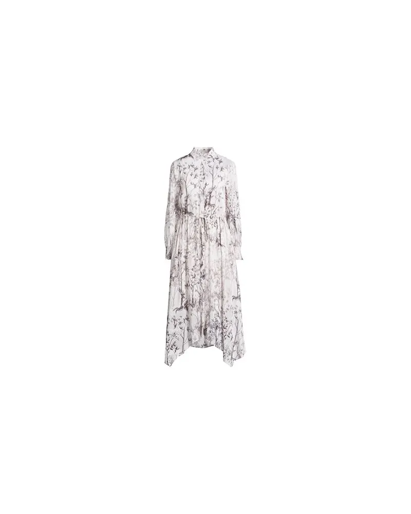 AllSaints KLEIDER - Midi-Kleiderauf YOOX.COM Hellgrau