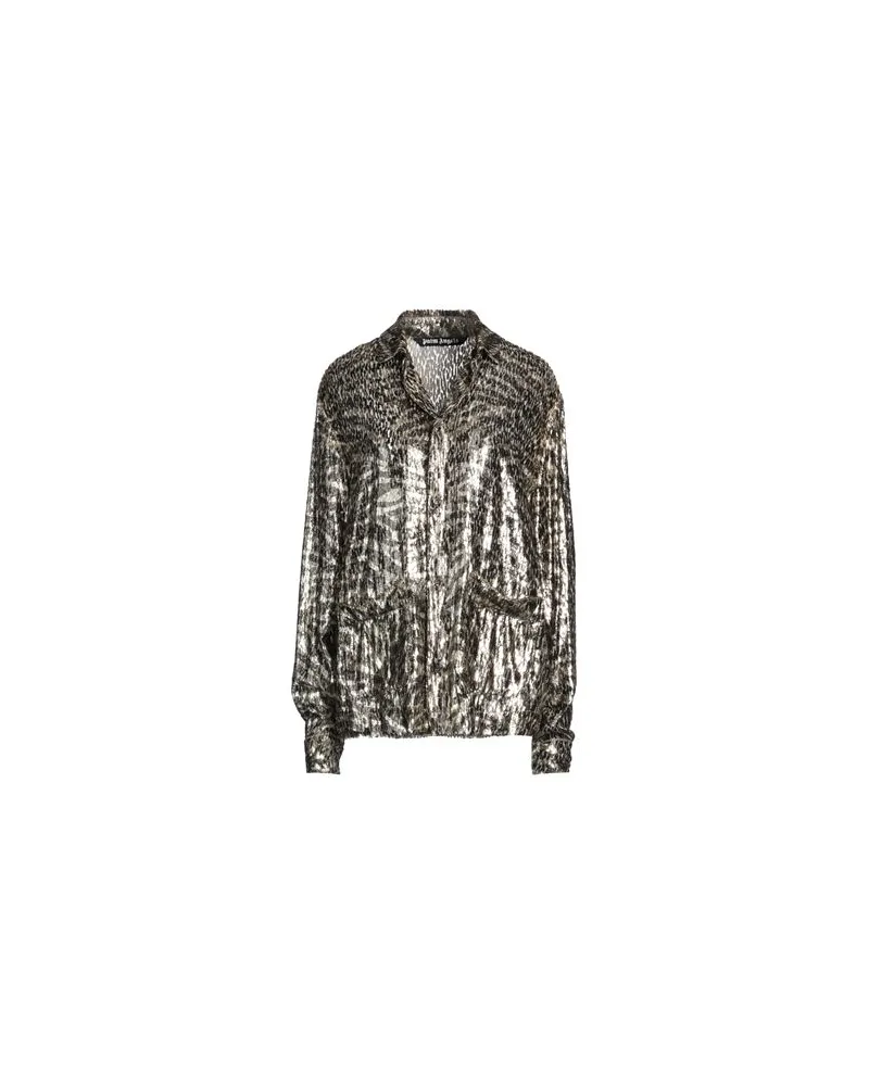 Palm Angels TOPS - Hemdenauf YOOX.COM Gold