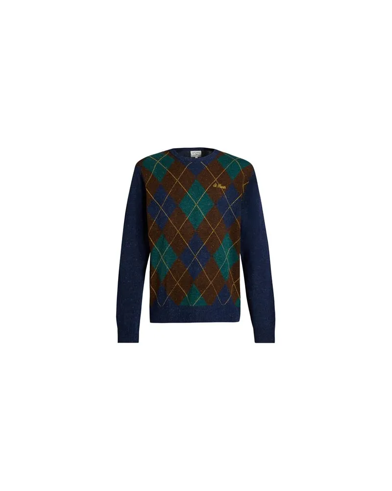 MC2 Saint Barth COUNTRY CLUB - STRICKWAREN - Pulloverauf YOOX.COM Marineblau