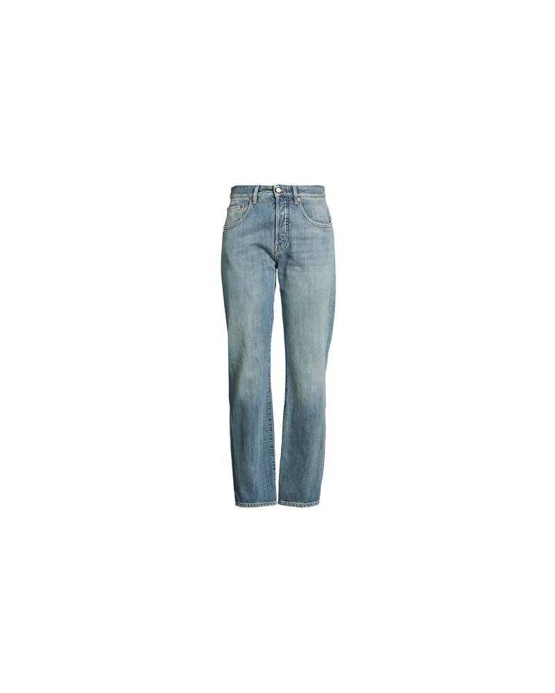 Maison Margiela HOSEN & RÖCKE - Jeanshosenauf YOOX.COM Blau