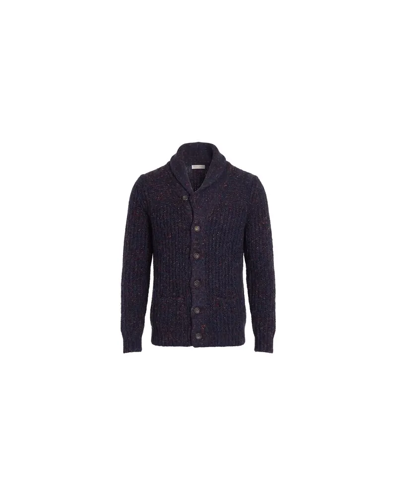 Roberto Collina STRICKWAREN - Strickjackenauf YOOX.COM Marineblau