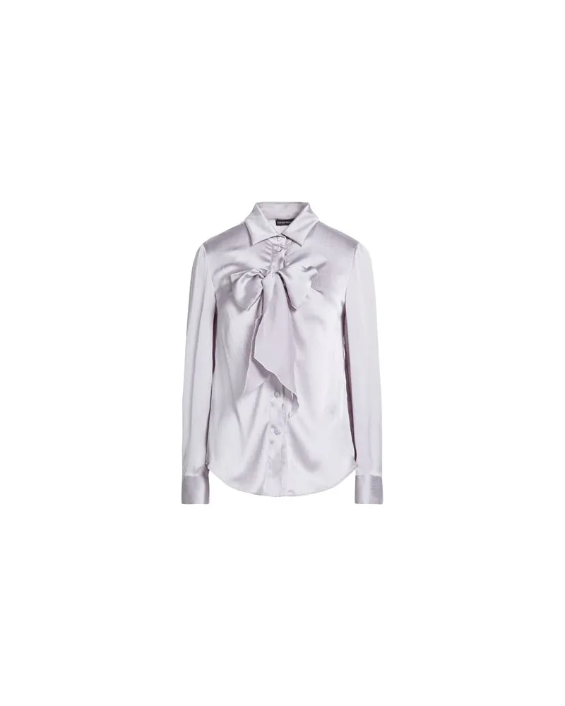 Emporio Armani TOPS - Hemdenauf YOOX.COM Hellgrau