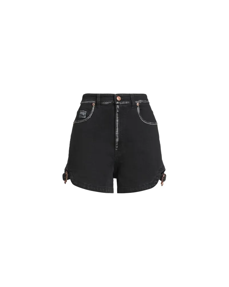 Versace Jeans HOSEN & RÖCKE - Jeansshortsauf YOOX.COM Schwarz