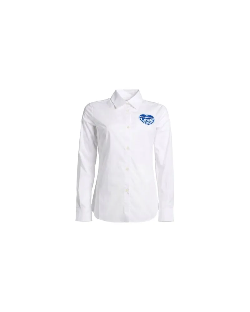 Moschino TOPS - Hemdenauf YOOX.COM Weiß
