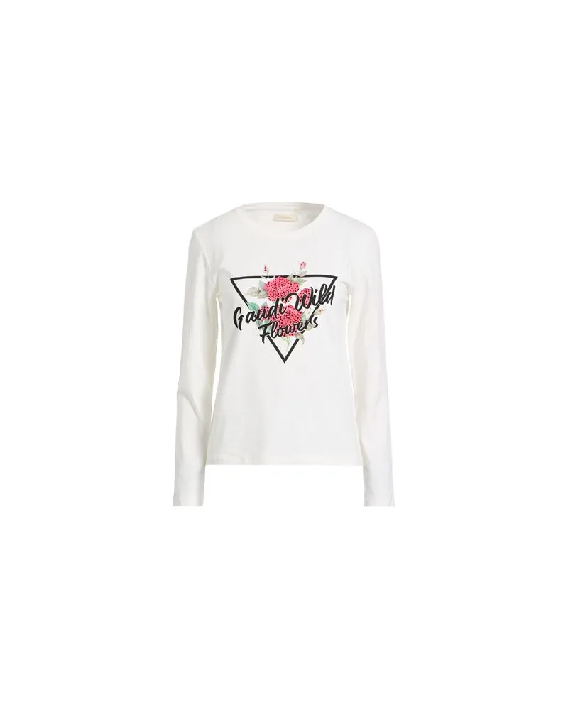 Gaudi TOPS - T-shirtsauf YOOX.COM Elfenbein