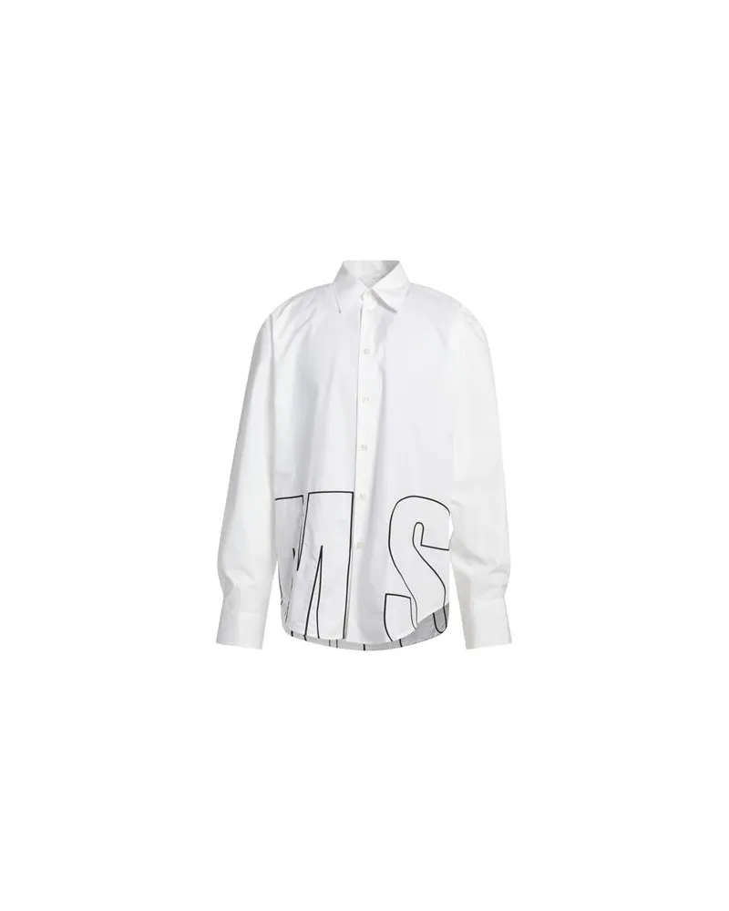MSGM TOPS - Hemdenauf YOOX.COM Weiß