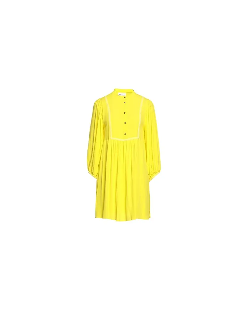 Semicouture KLEIDER - Mini-Kleiderauf YOOX.COM Gelb
