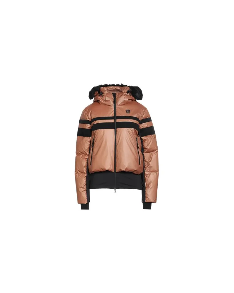 EA7 JACKEN & MÄNTEL - Pufferjacken & Daunenjackenauf YOOX.COM Rostrot