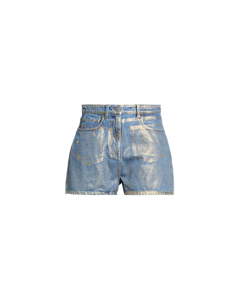 MVP Wardrobe HOSEN & RÖCKE - Jeansshortsauf YOOX.COM Blau