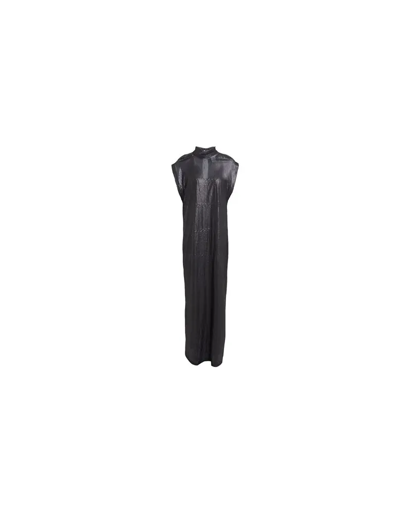 ALYSI CRÈME - KLEIDER - Maxi-Kleiderauf YOOX.COM Schwarz