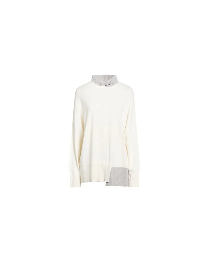 Antonelli Firenze STRICKWAREN - Rollkragenpulloverauf YOOX.COM Elfenbein