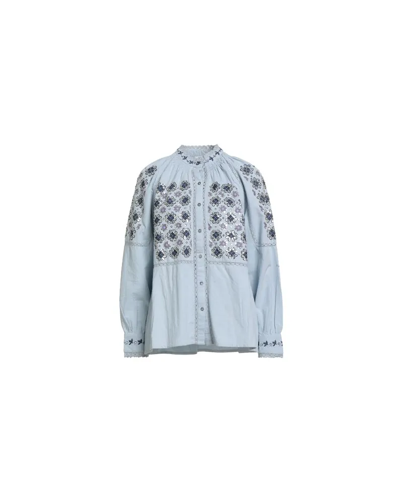 Antik Batik TOPS - Hemdenauf YOOX.COM Hellblau