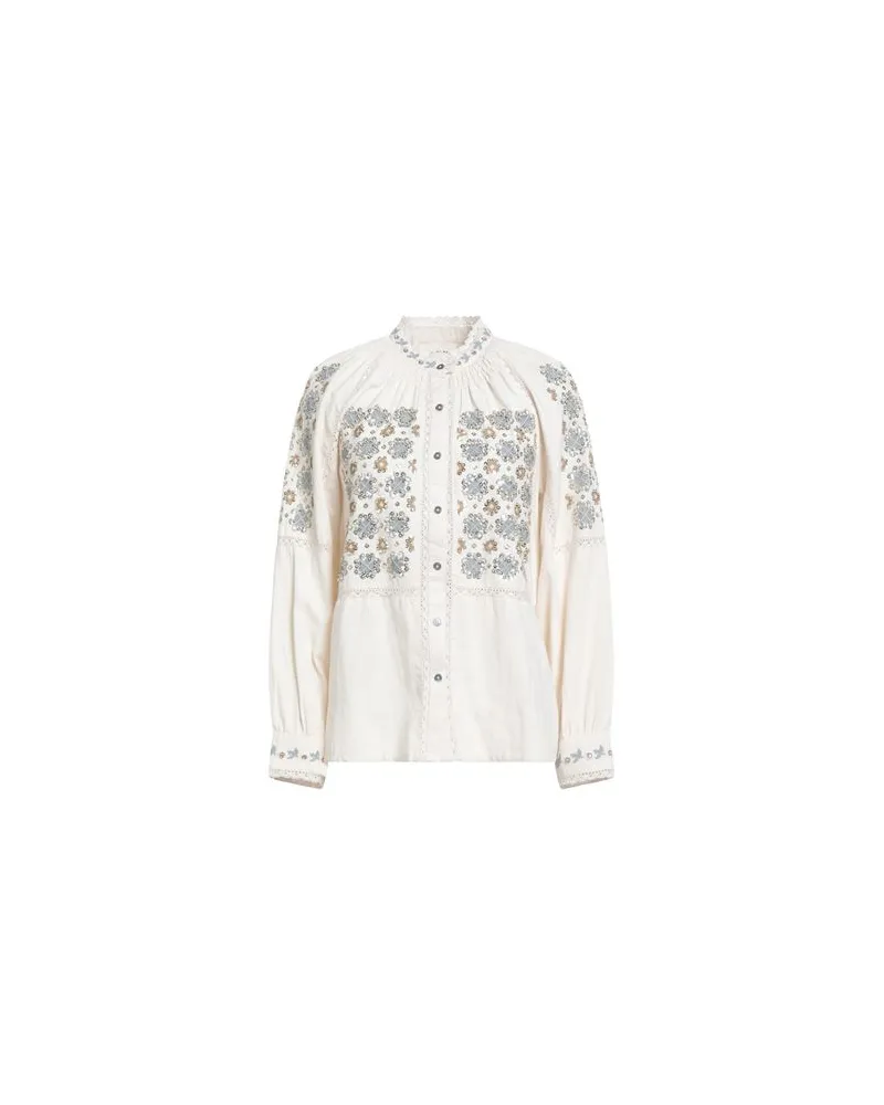 Antik Batik TOPS - Hemdenauf YOOX.COM Cremeweiß
