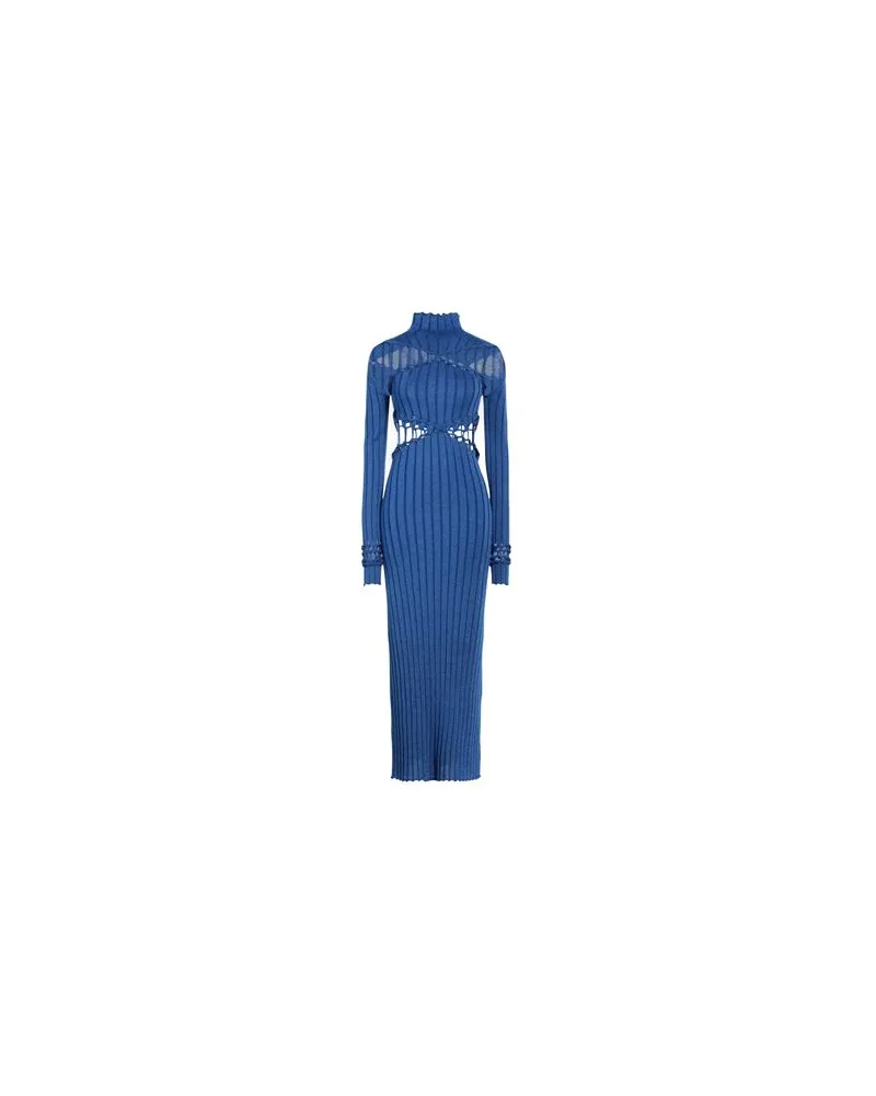 Dion Lee KLEIDER - Maxi-Kleiderauf YOOX.COM Königsblau