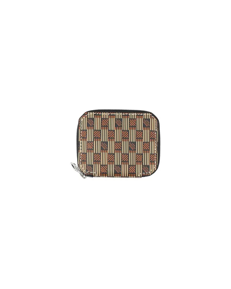 Moreau Paris Kleinlederwaren - Brieftaschenauf YOOX.COM Braun