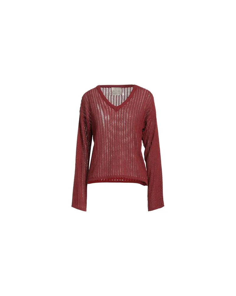 N.O.W. Andrea Rosati Cashmere STRICKWAREN - Pulloverauf YOOX.COM Ziegelrot
