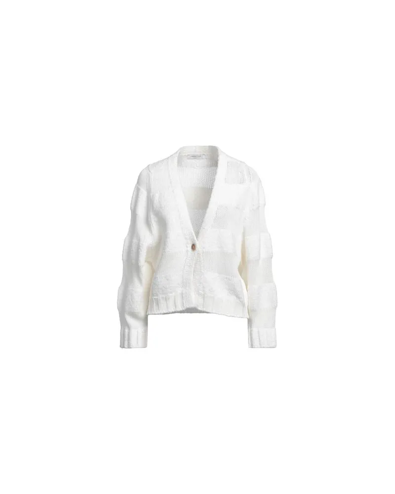 Fabiana Filippi STRICKWAREN - Strickjackenauf YOOX.COM Weiß