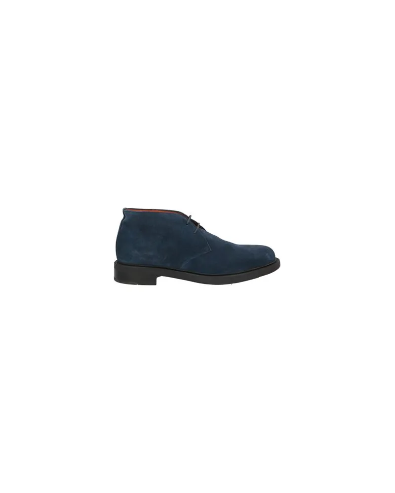 Santoni SCHUHE - Stiefelettenauf YOOX.COM Marineblau