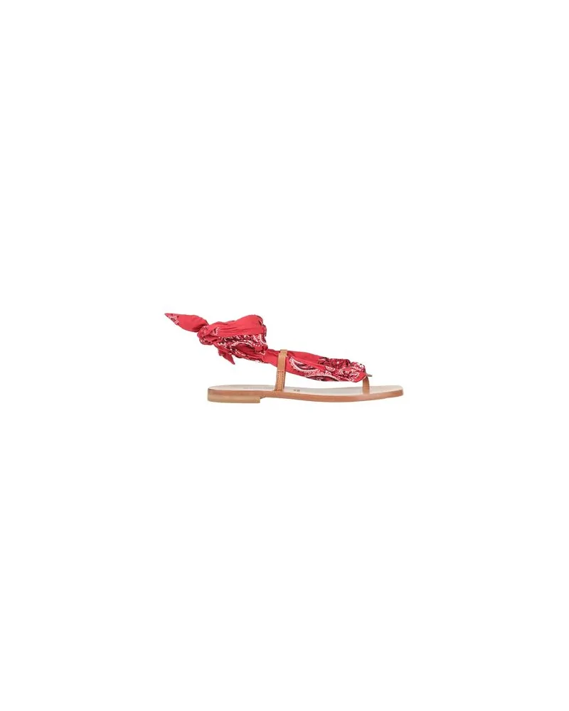 Semicouture SCHUHE - Zehentrennerauf YOOX.COM Rot