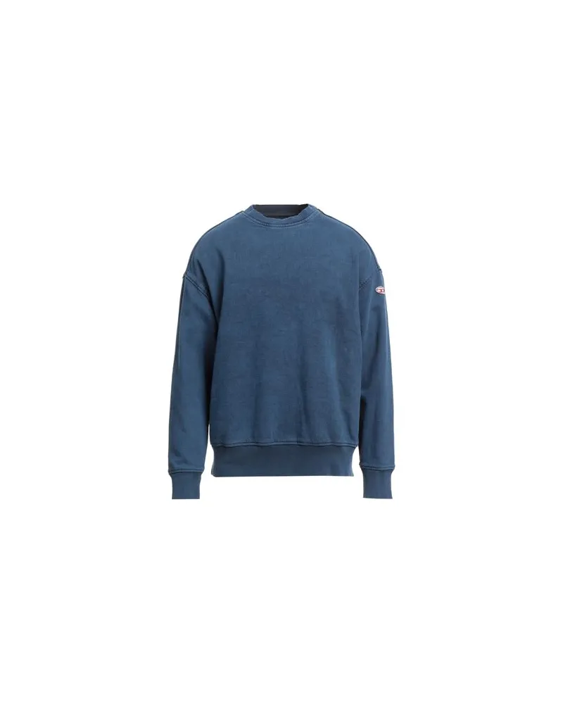 Diesel TOPS - Sweatshirtsauf YOOX.COM Blau