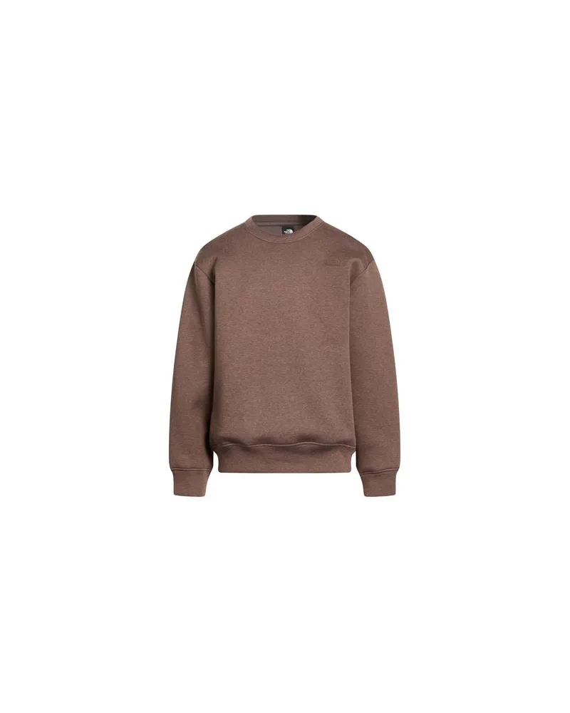 The North Face M CREW NECK RELAXED SWEATSHIRT  - TOPS - Sweatshirtsauf YOOX.COM Maulwurfsgrau