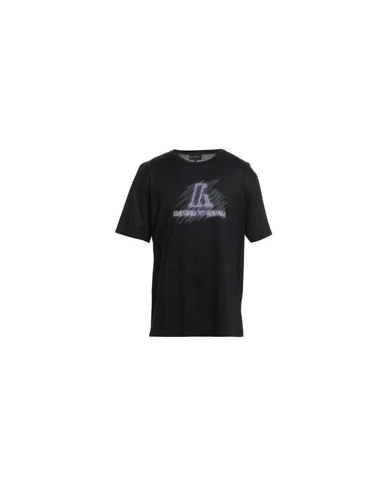 Emporio Armani TOPS - T-shirtsauf YOOX.COM Schwarz