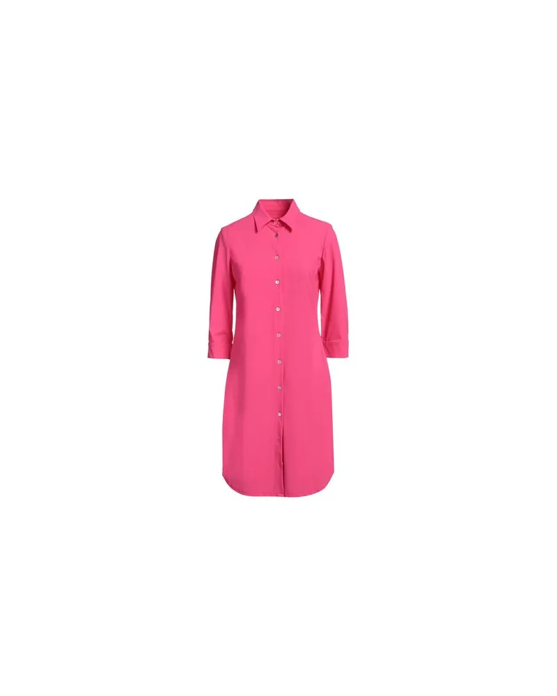 Camicettasnob KLEIDER - Midi-Kleiderauf YOOX.COM Fuchsia