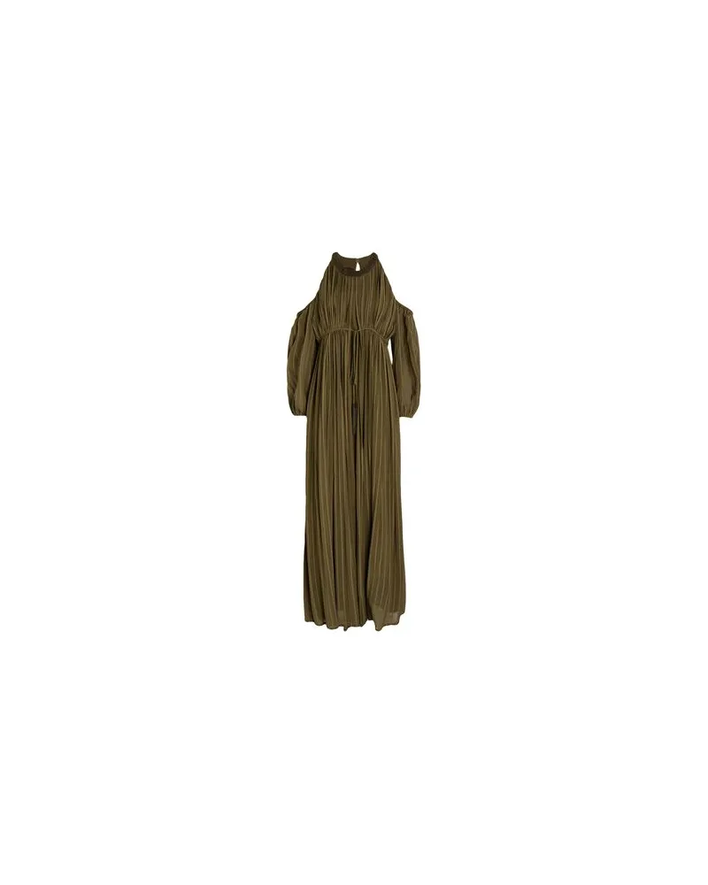 Pinko KLEIDER - Maxi-Kleiderauf YOOX.COM Militärgrün