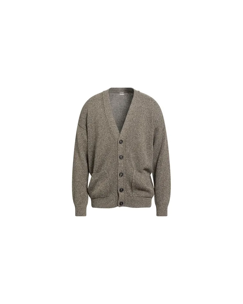 Massimo Alba STRICKWAREN - Strickjackenauf YOOX.COM Militärgrün