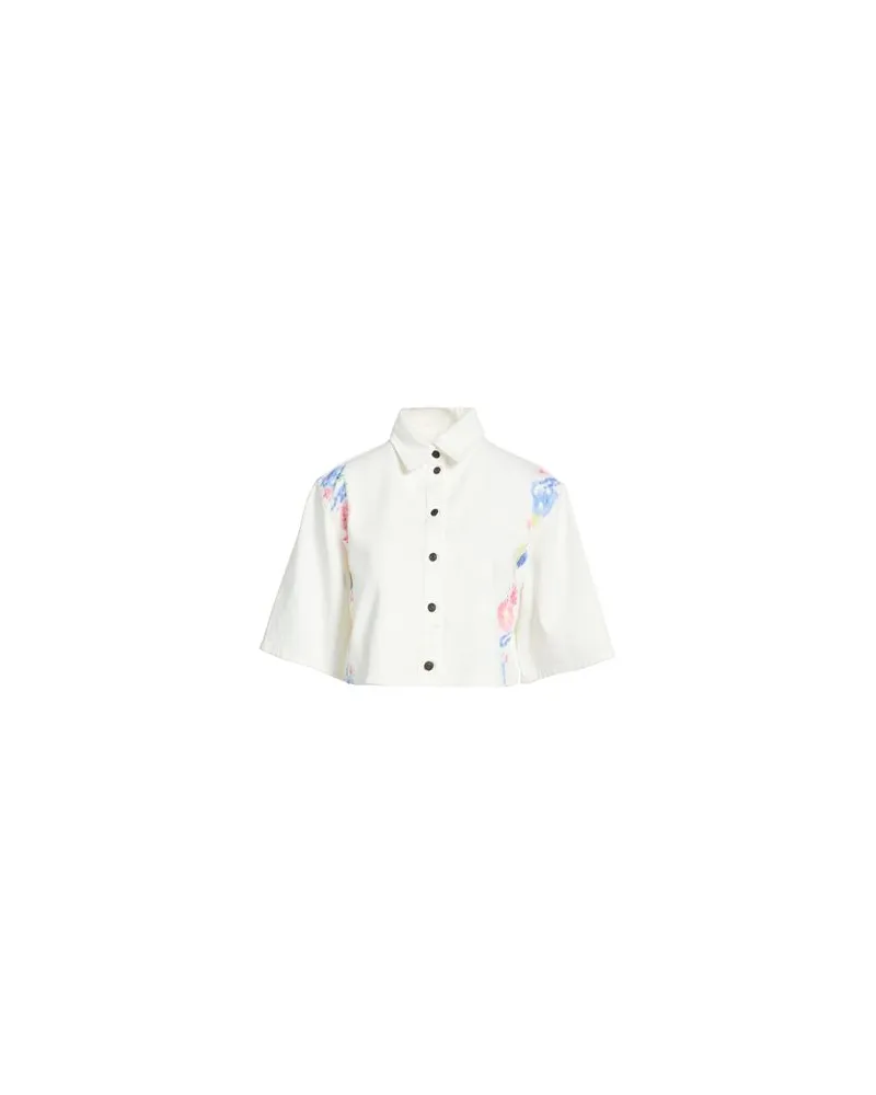 MSGM TOPS - Hemdenauf YOOX.COM Weiß
