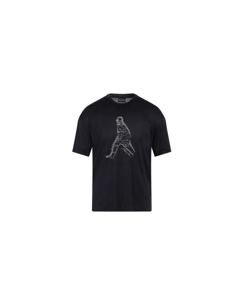Emporio Armani TOPS - T-shirtsauf YOOX.COM Nachtblau