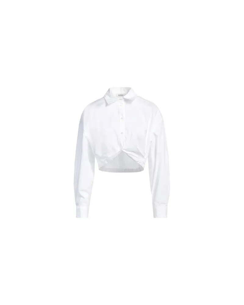 Sandro TOPS - Hemdenauf YOOX.COM Weiß