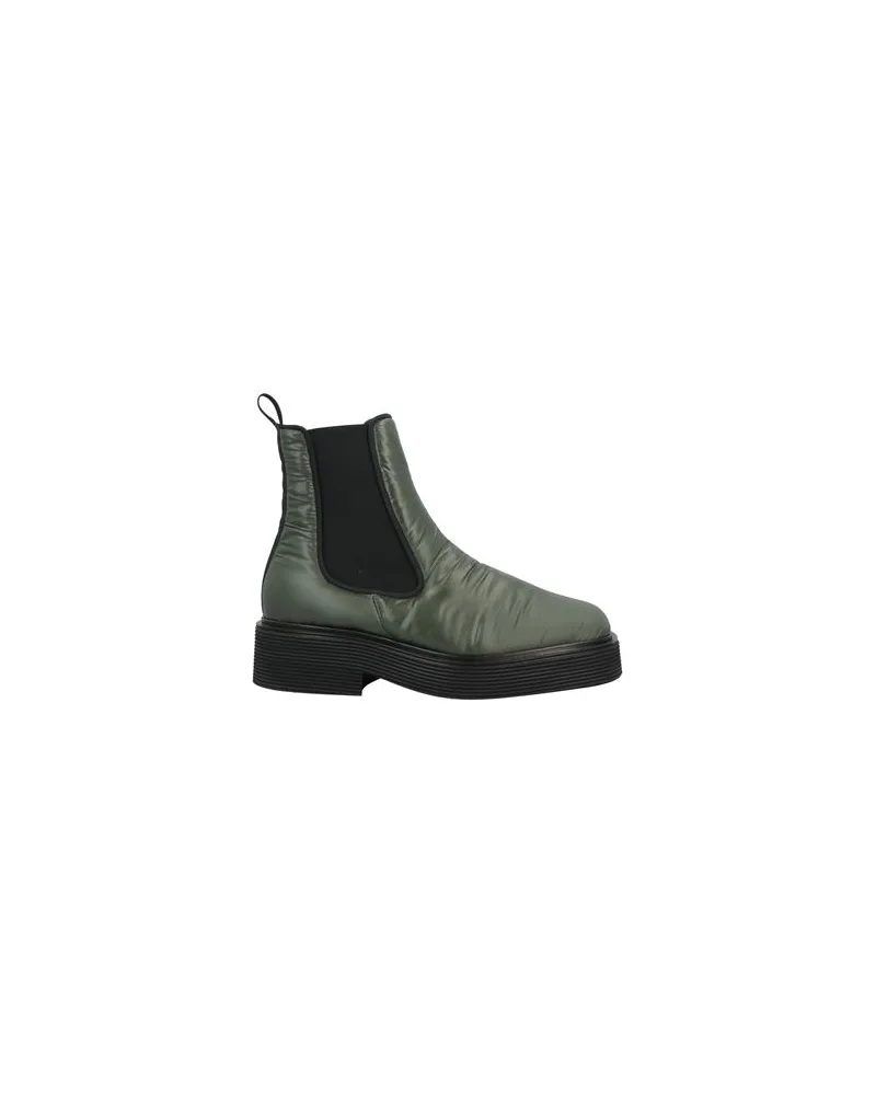 Marni SCHUHE - Stiefelettenauf YOOX.COM Dunkelgrün