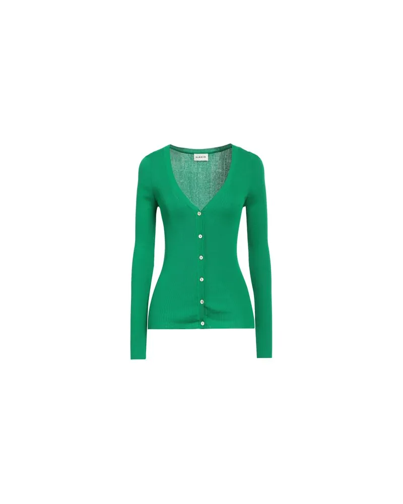 P.A.R.O.S.H. P.A.R.O H. - STRICKWAREN - Strickjackenauf YOOX.COM Smaragdgrün