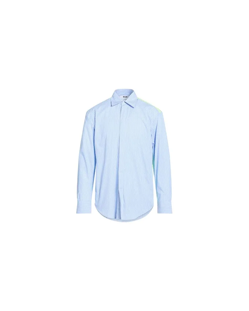 MSGM TOPS - Hemdenauf YOOX.COM Himmelblau