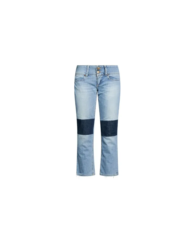 Dondup HOSEN & RÖCKE - Jeanshosenauf YOOX.COM Blau