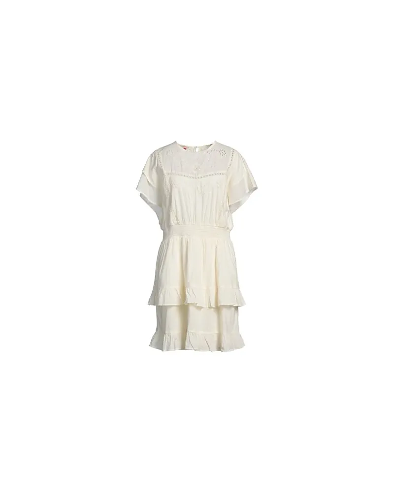 Maison Scotch KLEIDER - Mini-Kleiderauf YOOX.COM Elfenbein